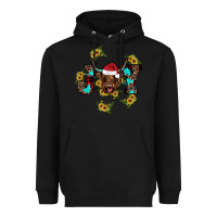 Black joy Sunflower Heavyweight Hoodie - JahusDesignShop
