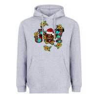 Heather Grey joy Sunflower Heavyweight Hoodie - JahusDesignShop
