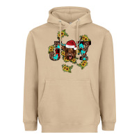 Mushroom joy Sunflower Heavyweight Hoodie - JahusDesignShop