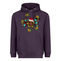 Plum joy Sunflower Heavyweight Hoodie - JahusDesignShop