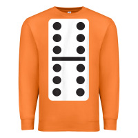 Carrot double six dominoes tshirt halloween costume 6 6 domino game t shirt Premium Sweatshirt - baoMotion