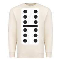 Sandshell double six dominoes tshirt halloween costume 6 6 domino game t shirt Premium Sweatshirt - baoMotion