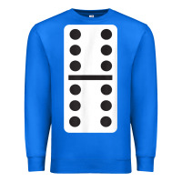 True Royal double six dominoes tshirt halloween costume 6 6 domino game t shirt Premium Sweatshirt - baoMotion