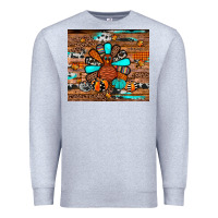 Heather Grey turkey Premium Sweatshirt - JahusDesignShop