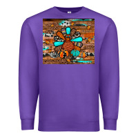 Purple turkey Premium Sweatshirt - JahusDesignShop
