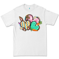 White Easter heart Easter Day Premium Tee - CowGirlArtShop