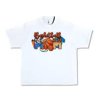 White basketball mom Urban Heavy Tee - FaDigitalArtStudio