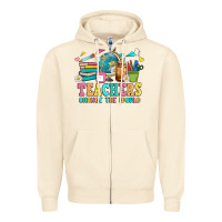 Sandshell custom teacher Zipper Hoodie - JahusDesignShop