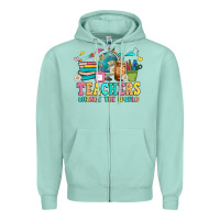 Seafoam custom teacher Zipper Hoodie - JahusDesignShop