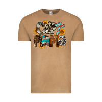 Western Cat Mama Mother's Day Vintage Tee | Teevron
