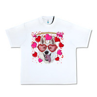 White valentine's day  white shepherd Urban Heavy Tee - RanaPortraitStore