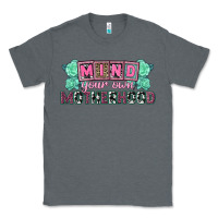 Charcoal Heather Mind your own Motherhood  Mother's Day Classic Tee - CowGirlArtShop