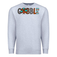 Heather Grey gobble Premium Sweatshirt - JahusDesignShop