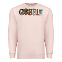 Pale Pink gobble Premium Sweatshirt - JahusDesignShop