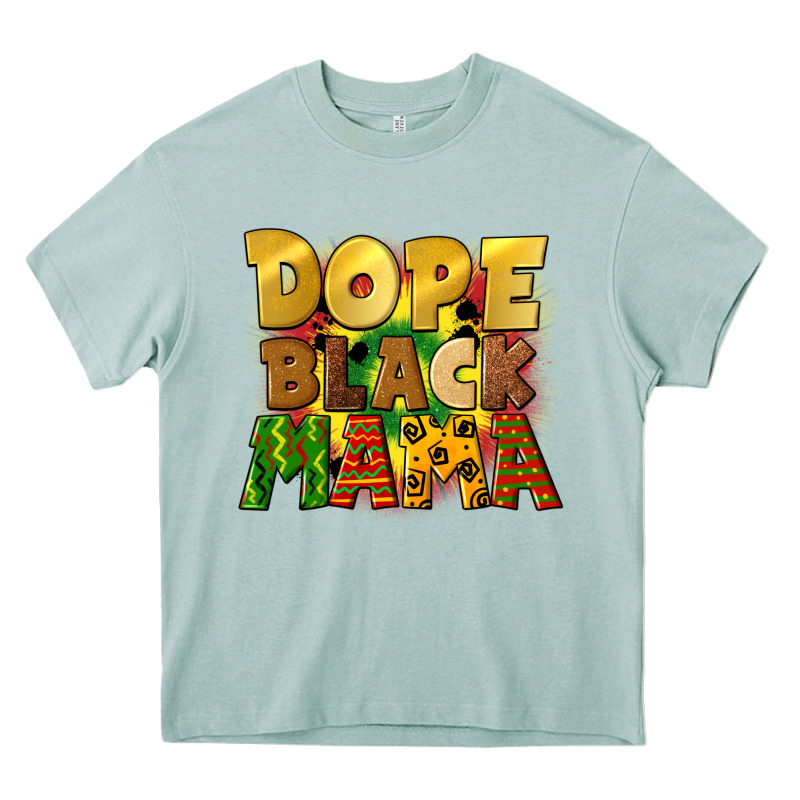 Dope Black Mama Juneteenth Heavy Core Tee by CowGirlArtShop | Teevron