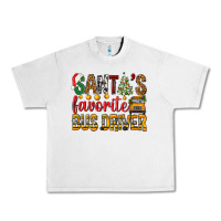 Lunar Rock Santa's Favorite Bus Driver Urban Heavy Tee - BundleAndBundleShop