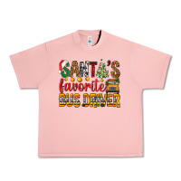 Salmon Santa's Favorite Bus Driver Urban Heavy Tee - BundleAndBundleShop