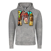 Farm Life Alphabet Lowercase Letters M Vintage Hoodie | Teevron