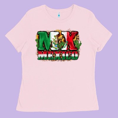Mx Mexico Ladies Tee Designed By Fadigitalartstudio
