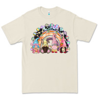Bone Easter Day rainbow gnomes Premium Tee - CowGirlArtShop