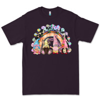 Easter Day Rainbow Gnomes Premium Tee | Teevron