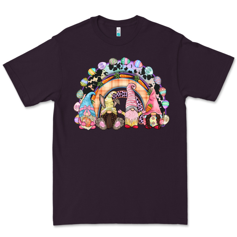 Easter Day Rainbow Gnomes Premium Tee by CowGirlArtShop | Teevron