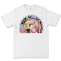 White Easter Day rainbow gnomes Premium Tee - CowGirlArtShop