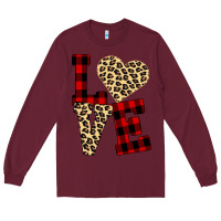 Burgundy Love Long Sleeve Tee - Bettercallsaul