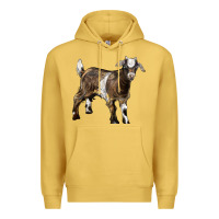 Antique Gold Baby Tennessee Fainting Goat Premium Hoodie - LillyAllenDesigns