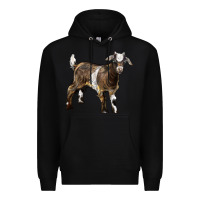 Black Baby Tennessee Fainting Goat Premium Hoodie - LillyAllenDesigns