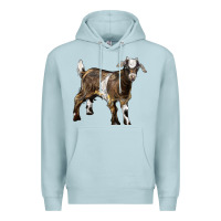 Blue Mist Baby Tennessee Fainting Goat Premium Hoodie - LillyAllenDesigns