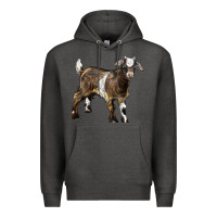 Charcoal Heather Baby Tennessee Fainting Goat Premium Hoodie - LillyAllenDesigns