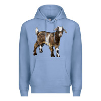 Colony Blue Baby Tennessee Fainting Goat Premium Hoodie - LillyAllenDesigns
