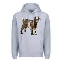 Heather Grey Baby Tennessee Fainting Goat Premium Hoodie - LillyAllenDesigns