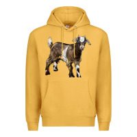 Mustard Baby Tennessee Fainting Goat Premium Hoodie - LillyAllenDesigns