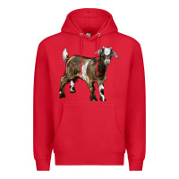 Red Baby Tennessee Fainting Goat Premium Hoodie - LillyAllenDesigns