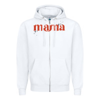 White mama stronger than the storm Zipper Hoodie - JahusDesignShop