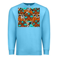 Ocean Blue turkey Premium Sweatshirt - JahusDesignShop