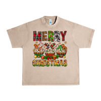 French Oak merry christmas with cupcake bbs Urban Heavy Tee - BundleAndBundleShop