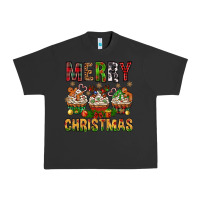 Pigment Black merry christmas with cupcake bbs Urban Heavy Tee - BundleAndBundleShop