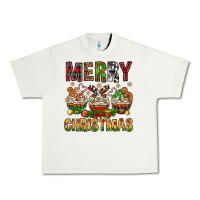 Pistachio merry christmas with cupcake bbs Urban Heavy Tee - BundleAndBundleShop