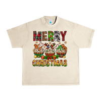 Sandshell merry christmas with cupcake bbs Urban Heavy Tee - BundleAndBundleShop