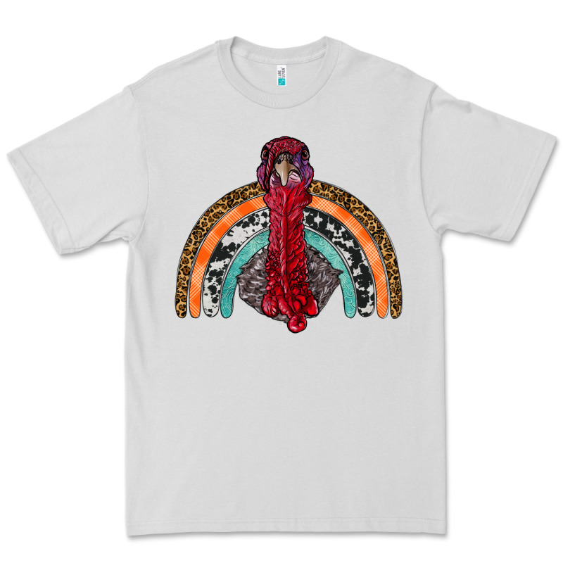Thanksgiving Turkey Rainbow Premium Tee by RanaPortraitStore | Teevron