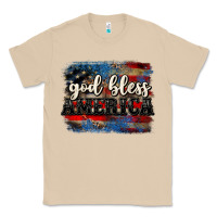 Mushroom God bless America  4th of July Classic Tee - CowGirlArtShop