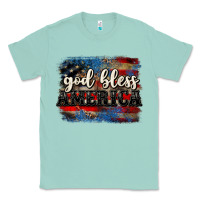 God Bless America  4th Of July Classic Tee | Teevron