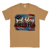 Toasted Coconut God bless America  4th of July Classic Tee - CowGirlArtShop