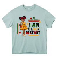 Arona i am black history black girl peekaboo juneteenth Heavy Core Tee - CowGirlArtShop