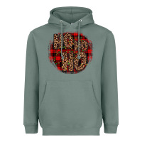 Sage ho ho ho wood slice ornament Heavyweight Hoodie - JahusDesignShop