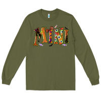 Army Green halloween mini Long Sleeve Tee - BundleAndBundleShop