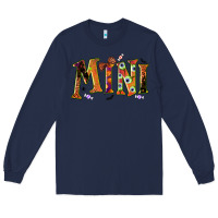 Navy halloween mini Long Sleeve Tee - BundleAndBundleShop